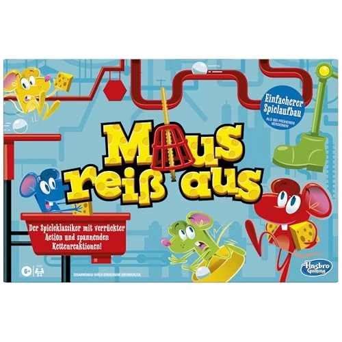 Offre limitée : Souris arrachée, Jeu Familial pour 2 à 4 Joueurs, Jeu de société Classique avec Construction Simple pour Les Enfants à partir de 6 Ans, Jeu de société pour la Famille de 23.39 € à 23.39 € (0.00% de remise)