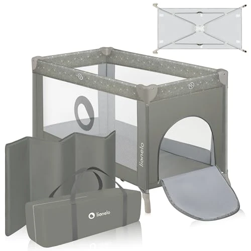 Tijdelijke aanbieding: LIONELO Stefi Reisbedje, Wielen met Rem, Compact Inklapbaar met Draagtas van 49.99 € naar 49.99 € (0.00% korting)