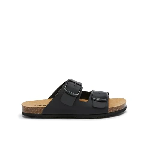 Offerta a tempo: Scholl Jackie, Sandali Donna, 2 cinturini, Nero, 35 EU - 50% da 65.00 € a 32.42 €