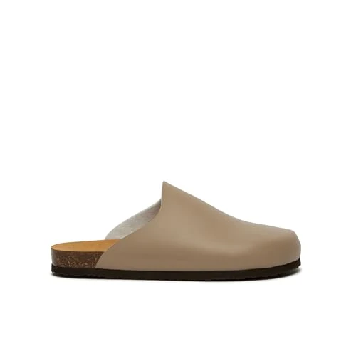 Offerta a tempo: Scholl Jackie, Zoccoli Donna, Beige Scuro, 35 EU - 35% da 22.19 € a 14.48 €
