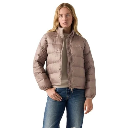 Oferta limitada: Levi's Polly Packable Dwn Jckt Taupe Gray, gris pardo., M de 70.49 € a 70.49 € (ahorro 0.00%)