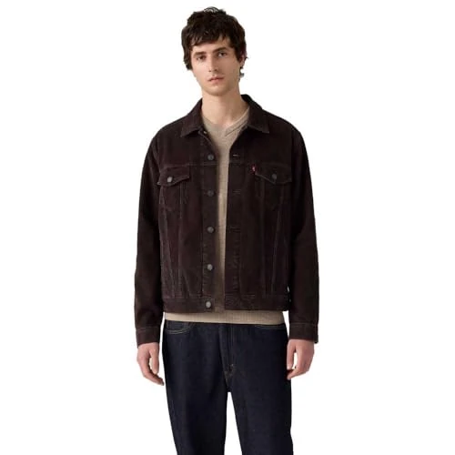 Zeitlich begrenztes Angebot: The Trucker Jacket Black Coffee von 130.00 € auf 97.11 € (25% Rabatt)