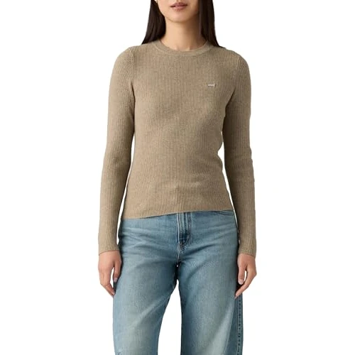 Levi'S Jersey para Mujer, Gris Taupe Heather B, M