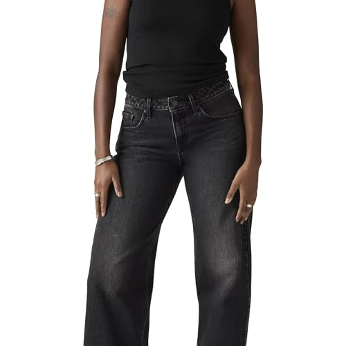 Oferta limitada: Levi'S Vaqueros Bajos Holgados para Mujer, Tech Storm, 30W / 32L de 120.00 EUR a 75.92 EUR (ahorro 37%)