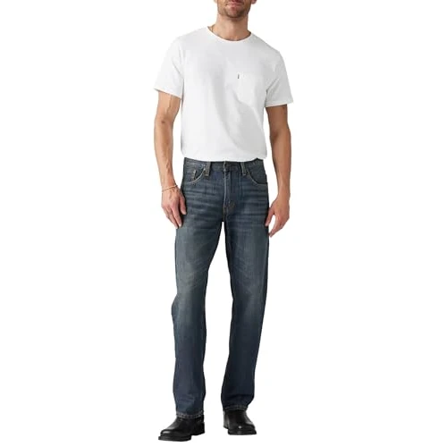 Offerta a tempo: Levi's 559 Relaxed Strt Jeans, Dark Indigo Worn, 33W x 32L Uomo - 28% da 90.00 € a 64.71 €