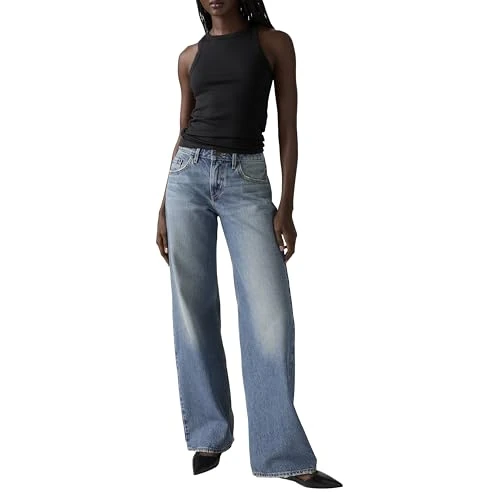 Offerta a tempo: Levi's Jeans da Donna Low Loose, Rescued City, 27W x 30L - 30% da 120.00 € a 83.73 €