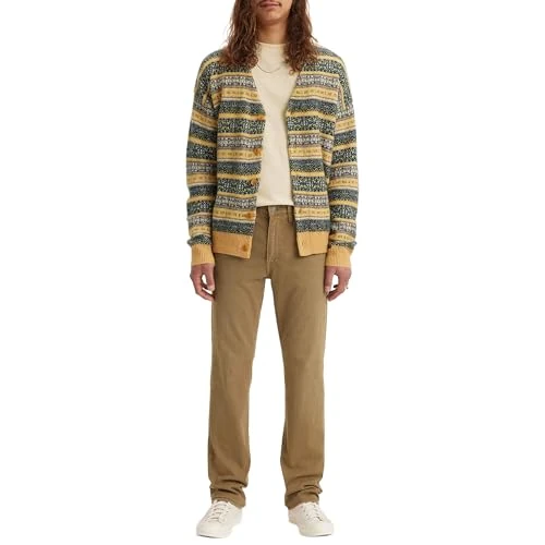 Levi's 514 Straight Fit, Jeans Uomo, British Khaki X, 30W / 32L