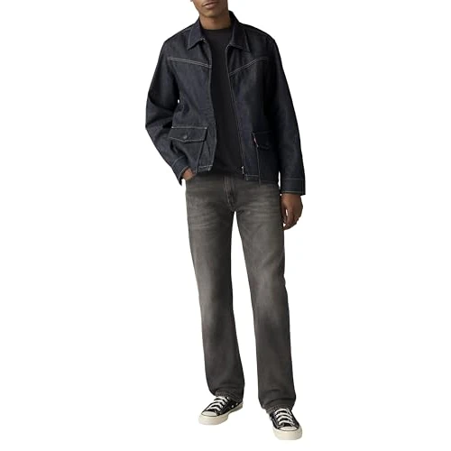 Offre limitée : Levi's 555 Relaxed Straight Back on The Block, Back on The Block, 32W / 32L de 120.00 € à 120.00 € (0.00% de remise)
