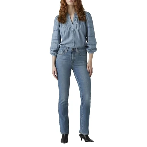 Offerta a tempo: Levi's 725 High Rise Bootcut, Jeans Donna, Hint of Tint, 26W / 30L - 0.00% da 49.50 € a 49.50 €