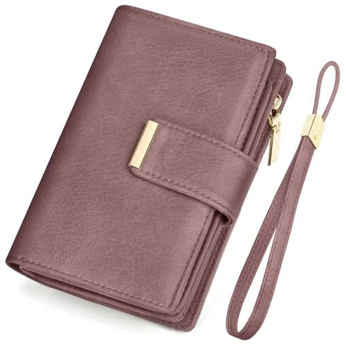 Oferta limitada: KTUEOV Carteras de Mujer, Monedero Mujer Piel con RFID Bloqueo Billetera para Tarjetas 10 Ranuras y Cremallera de Monedas Cartera Tarjetero Mujer con Cordón de 15.99 € a 9.99 € (ahorro 38%)