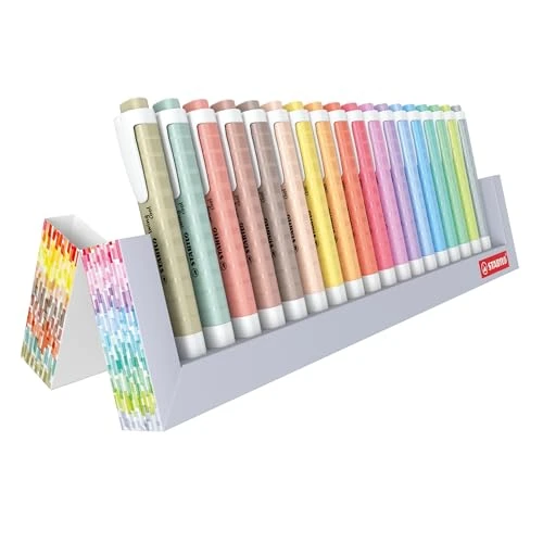 Offerta a tempo: STABILO - Evidenziatore - swing cool NatureCOLORS - 38% da 30.60 € a 19.11 €
