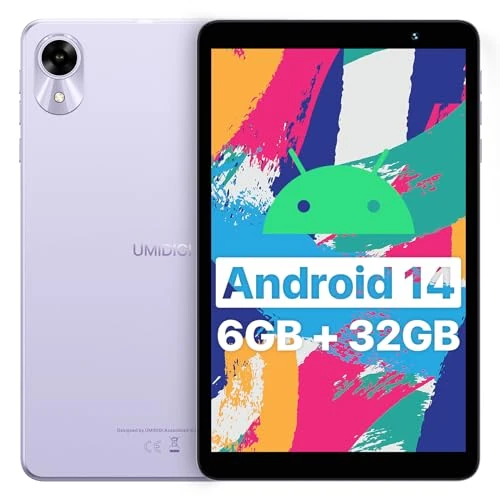 Tijdelijke aanbieding: UMIDIGI Tablet Android 14, 8 Pollici, WiFi 6, G1 Tab Mini in Offerta, 7(3+4) GB+32GB/TF 1TB, Batteria 5000 mAh, 5MP, Quad Core, Bluetooth 5.0, GMS, 2025 van 89.99 EUR naar 89.99 EUR (korting 0%)