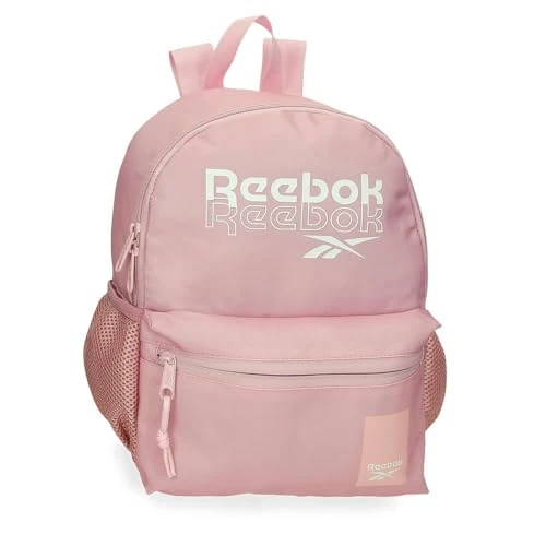 Reebok ONA, Schulrucksack, Rucksack aus Polyester, breite Träger, ergonomisch und gepolstert, verschiedene Fächer, von Joumma Bags, Rosa, Talla única, Wanderrucksack