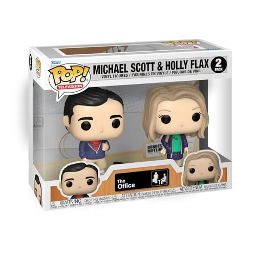 Limited-time offer: Funko Pop! Television: the Office S9 - Michael Scott & Holly - (2PK) - Collectable Vinyl Figure - Gift Idea - Official Merchandise - Toys for Kids & Adults - TV Fans - Model Figure for Collectors from 30.99 GBP to 30.99 GBP (save 0%)