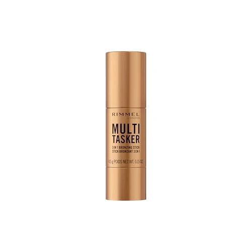 Offerta a tempo: Rimmel London, Bronzer in stick Multi-Tasker, Scolpisce e Modella, 004, Deep, Tenuta che dura tutto il giorno, Finish delicato, Make-up vegano, 4,5 g - 33% da 14.50 € a 9.74 €