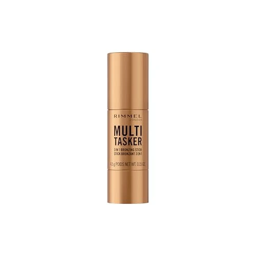 Offerta a tempo: Rimmel London Bronzer in Stick Multi-Tasker, Scolpisce e Modella, 003, Tan, Tenuta che dura tutto il giorno, Finish delicato, Make-up vegano, 4,5 g - 29% da 14.50 € a 10.34 €