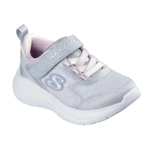 Offerta a tempo: Skechers Bambine e Ragazze Wave 92 Sneaker, Grey, 23 EU - 20% da 34.95 € a 27.90 €