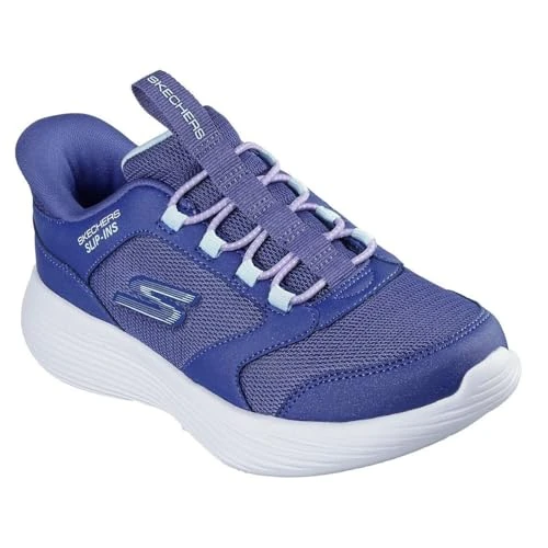 Offerta a tempo: Skechers Bambine e ragazze Go Run 400 V2 Tetra Speed Slip-In ALLENATRICE, Navy Synthetic/Textile, 27 EU - 0.00% da 44.95 € a 44.95 €