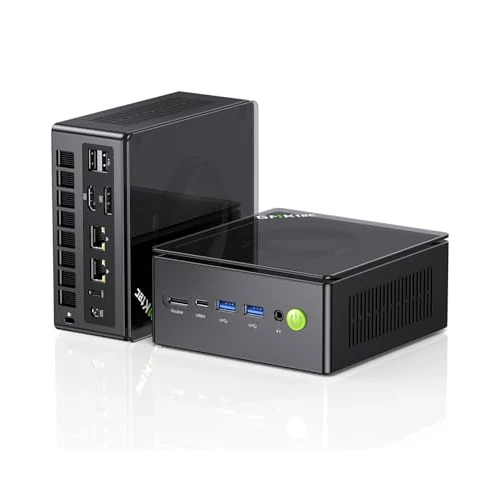 Offre limitée : GMKtec Gaming Mini PC K8 Plus AMD Ryzen 7 8845HS (8K/16T, jusqu'à 5,1 GHz) 32Go DDR5 RAM 512 Go SSD, Ordinateur de Bureau Oculink/Dual NIC 2,5G/WiFi 6E/BT5.2/HDMI 2.1/USB4/USB3.22 + USB2.02. de 876.99 € à 876.99 € (0.00% de remise)