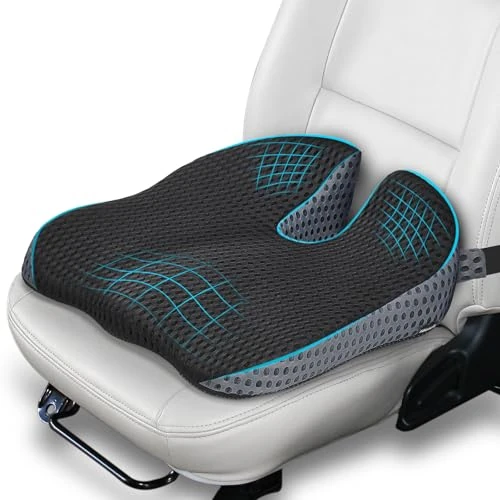 Offerta a tempo: Ajiteogy Cuscino per Sedile Auto Guidatore - Elevazione Postura Adulti con Memory Foam — 10% da 32,99 € a 29,69 €