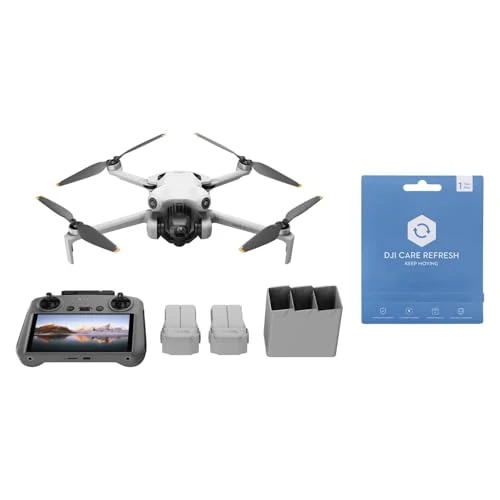Offerta a tempo: DJI Mini 4 Pro Fly More Combo con DJI RC 2 (Radiocomando con Schermo) — 20% da 1.214,00 € a 969,00 €