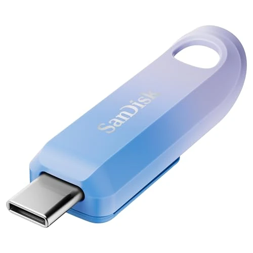 SanDisk Creator USB Type-C Memoria Flash 256 GB (Pendrive para Ordenadores, Tabletas y Teléfono Inteligente, USB Type-C, Velocidades hasta 400 MB/s, Seguridad automática, 3 meses de Adobe Lightroom)