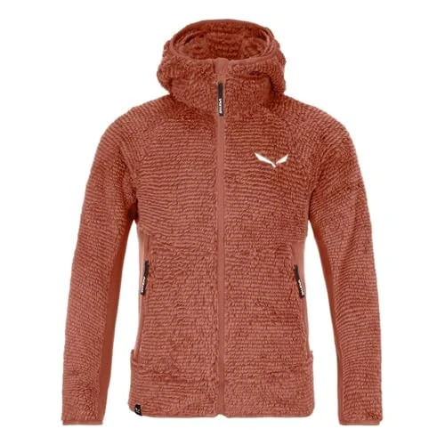 Tijdelijke aanbieding: SALEWA Puez Highloft 2 Polarlite Hooded Jacket K, etruscan red, 140 van 53.92 EUR naar 53.92 EUR (korting 0%)