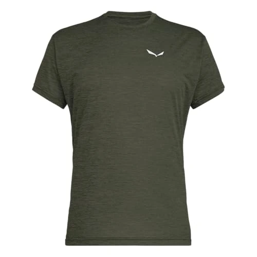 Offerta a tempo: SALEWA Puez Melange Dry - Maglietta M, Colore: Verde Melange - 0.00% da 35.50 € a 35.50 €