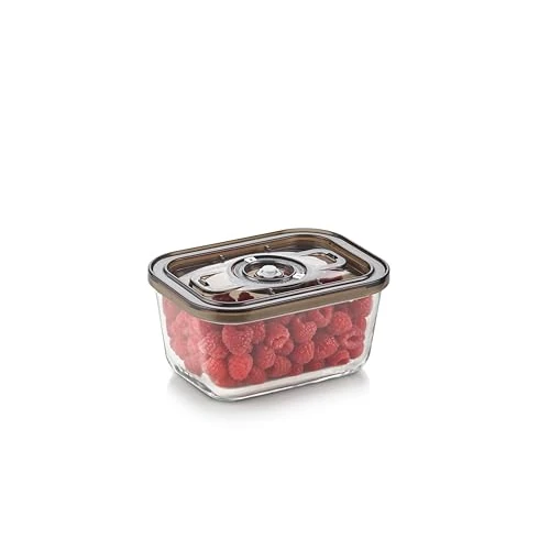 Offre limitée : Caso VacuBoxx Eco M Récipient sous vide de 800 ml et Vacu OneTouch | Passe au lave-vaisselle, sans BPA, récipient en verre de 14.99 € à 14.99 € (0.00% de remise)