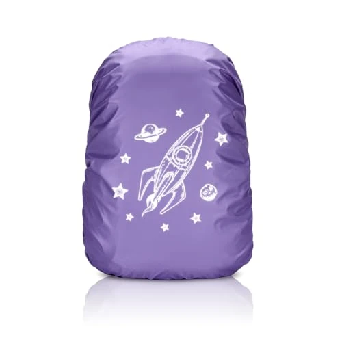 Meleager Regenschutz Schulranzen, Regenüberzug Rucksack Schulrucksack Regenschutz reflektierend, Schultasche Regenschutz, Regenhülle Schulranzen Regenabdeckung für Jungen Mädchen Schulanfänger