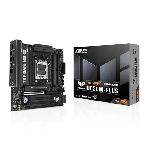 Offerta a tempo: ASUS TUF GAMING B850M-PLUS, Scheda Madre AMD mATX, Slot DDR5, Nera - 10% da 249.00 € a 223.63 €
