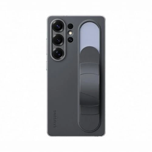 Offerta a tempo: Samsung Standing Grip Case cover con cinturino e funzione cavalletto per Galaxy S25 Ultra, Black - 48% da 59.90 € a 31.03 €