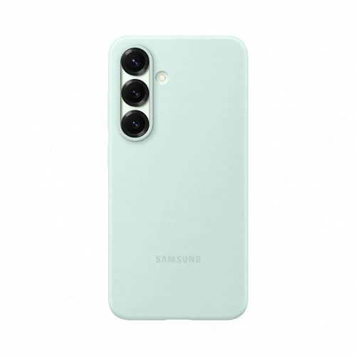 Begrenztes Angebot: Samsung Silicone Smartphone Case EF-PS931, Hülle für das Galaxy S25, Handy-Hülle, Silikon, Schutz Case, stoßfest, dünn und griffig, Mint von 39.98 EUR auf 17.99 EUR (Rabatt 55%)