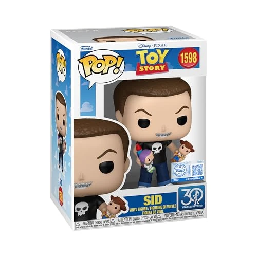 Funko Pop! Disney: Toy Story 30th - Sidney Sid Phillips - Sid- Figurine en Vinyle à Collectionner - Idée de Cadeau - Produits Officiels