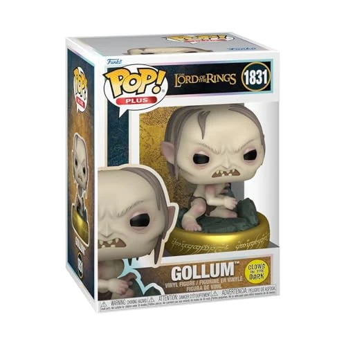 Offerta a tempo: Funko POP! Plus: Lord of the Rings - Gollum - Glow in the Dark - Figura in vinile da collezione - Idea regalo - Prodotto ufficiale - Giocattoli per bambini e adulti - 41% da 16.00 € a 9.45 €