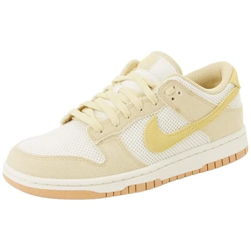 Nike HJ5864-700 W Dunk Low NN SE Mujer Team Gold/Soft Yellow-Pale Ivory EU 43