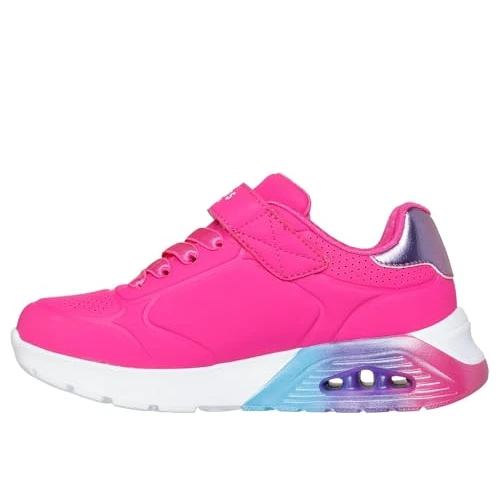 Skechers Uno Lite 2.0 Vivid Metallic Sneaker, Rose, 48 EU EU Enfant, Rose, 13.5 UK Child
