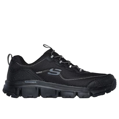 Limited-time offer: Skechers Men's Summits Triple Bridges Trainer, Black, 11 UK from 59.00 £ to 50.74 £ (save 14%)