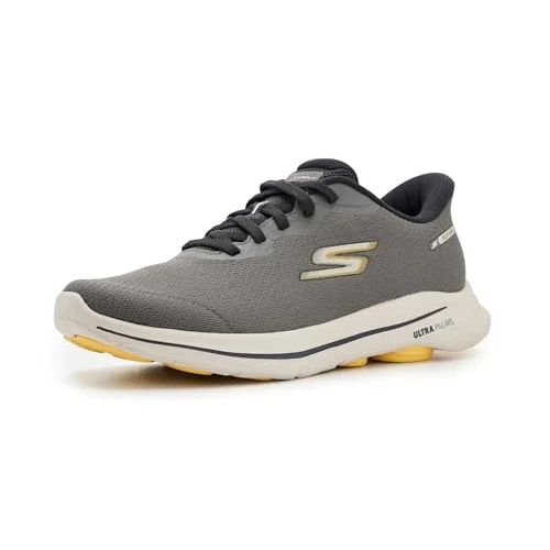 Tijdelijke aanbieding: Skechers Heren Handsfree Slip-ins GO Walk 8 Sneaker, Taupe, 9 UK, Taupe, 43 EU van 99.95 € naar 99.95 € (0.00% korting)