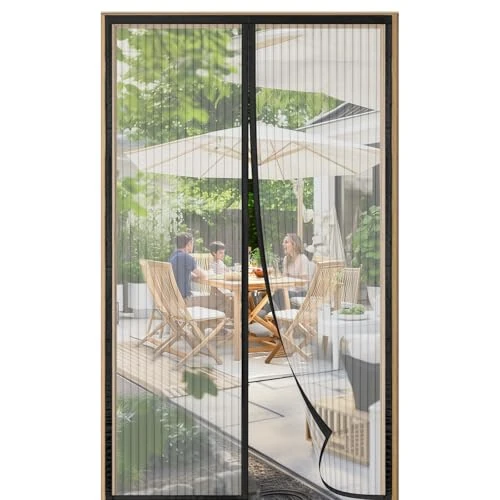 Offerta a tempo: SAILIMAY Zanzariera Magnetica per Porte 120x230 cm, Tenda Zanzariera Porta Magnetica — 12% da 13,59 € a 11,99 €