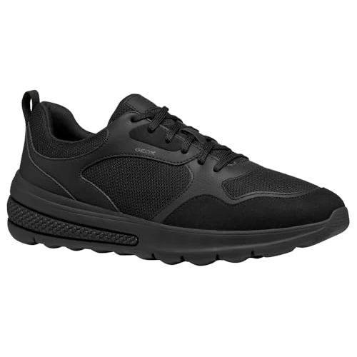 Offerta a tempo: Geox Scarpe da Ginnastica da Uomo, U Activart, Nero, Taglia 44 EU, Nero, 44 EU - 22% da 89.90 € a 70.00 €