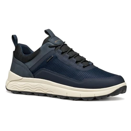 Offerta a tempo: Geox U Spherica 4x4 B ABX, Scarpe da Ginnastica Uomo, Blu B, 45 EU - 45% da 149.90 € a 82.45 €
