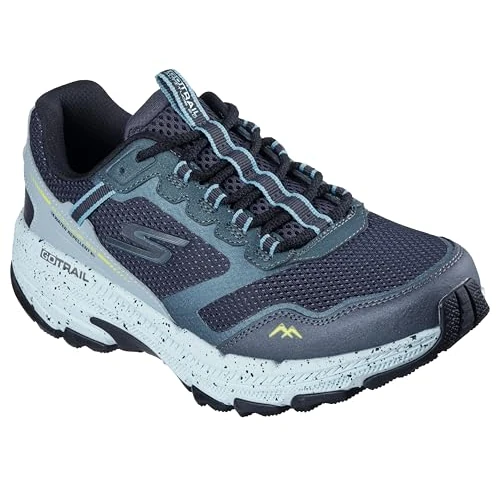 Offerta a tempo: Skechers Go Run Trail Altitude 2.0 Ravine Donna, Bordo Aqua in Pelle Blu Navy, 38 EU - 37% da 79.95 € a 50.17 €