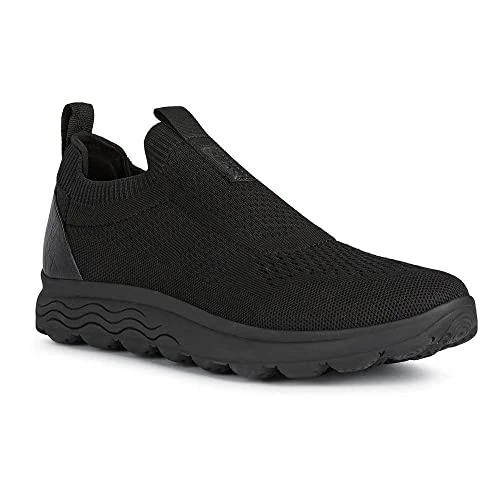 Geox Zapatillas Deportivas para Hombre, Color Negro, Talla 47 EU, Negro, 47 EU