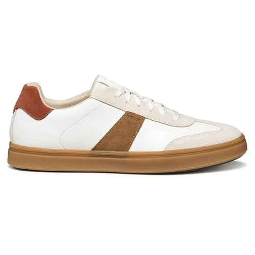 Limited-time offer: Geox Men U Baltmoore Sneaker, White, 11 UK from 90.61 GBP to 90.61 GBP (save 0%)