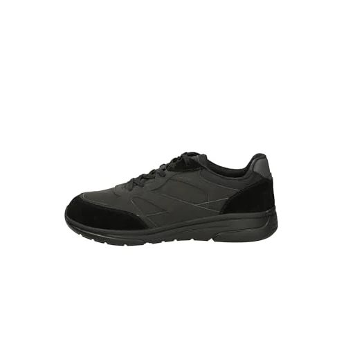 Offerta a tempo: Geox Scarpe da Ginnastica da Uomo U KLAIVER Nero, Taglia 45 EU, Nero, 45 EU - 5% da 61.22 € a 58.16 €