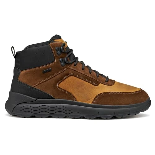 Offerta a tempo: Geox U Spherica 4x4 B Abx, Scarpe da ginnastica Uomo, Nero Cognac, 44 EU - 5% da 94.55 € a 89.82 €