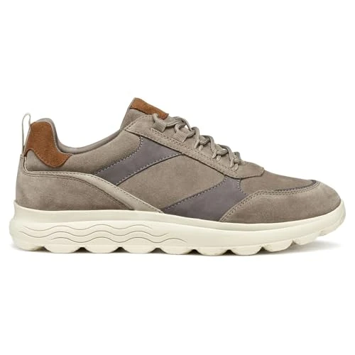 Limited-time offer: Geox Men's U Spherica Trainers, Gray, 11 UK from 129.90 GBP to 114.59 GBP (save 12%)