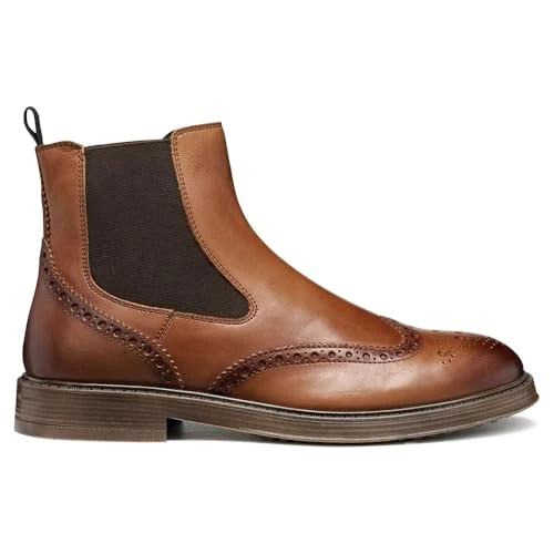 Limited-time offer: Geox Men's U Henreys Ankle Boots, Cognac, 40 EU, Cognac, 6.5 UK from 151.10 GBP to 151.10 GBP (save 0%)