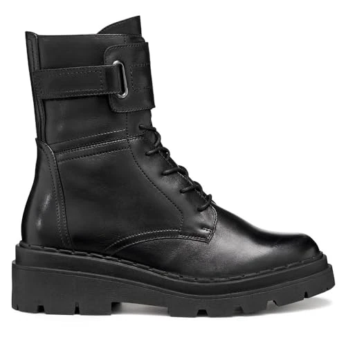 Offerta a tempo: Geox D Felleny, Stivale alla Caviglia Donna, Nero, 38 EU - 62% da 149.90 € a 57.36 €